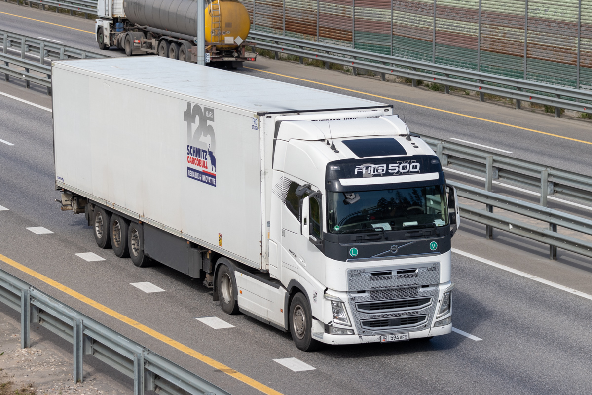 Киргизия, № 02 594 AFS — Volvo ('2012) FH.500