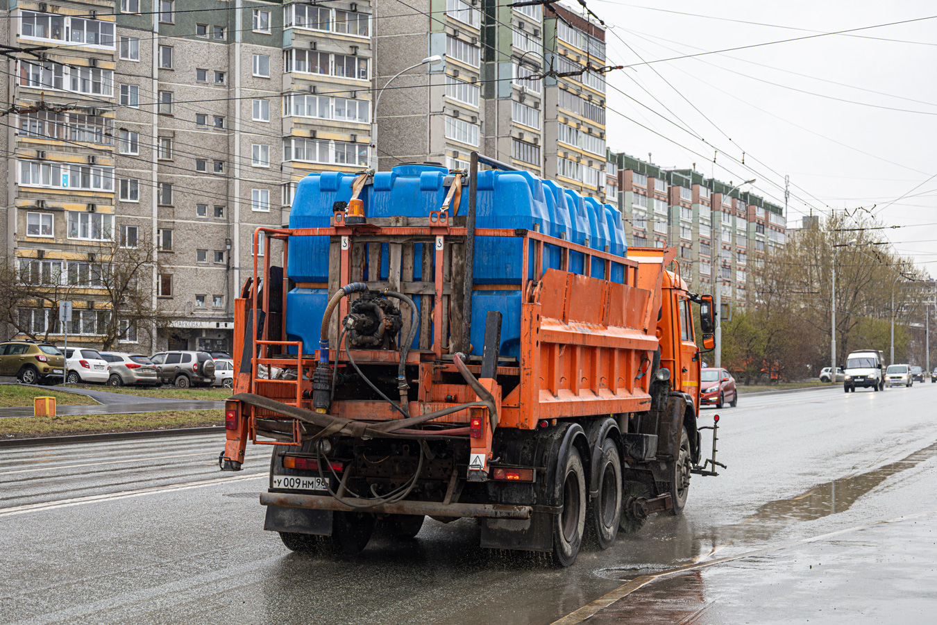 Свердловская область, № У 009 НМ 96 — КамАЗ-65115-62