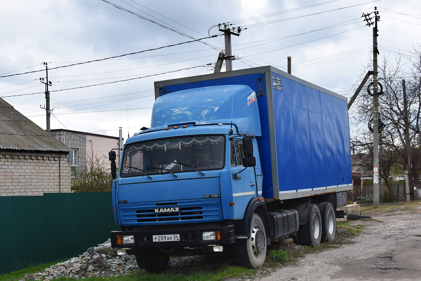 Волгоградская область, № Р 209 АК 34 — КамАЗ-53215-13 [53215N]