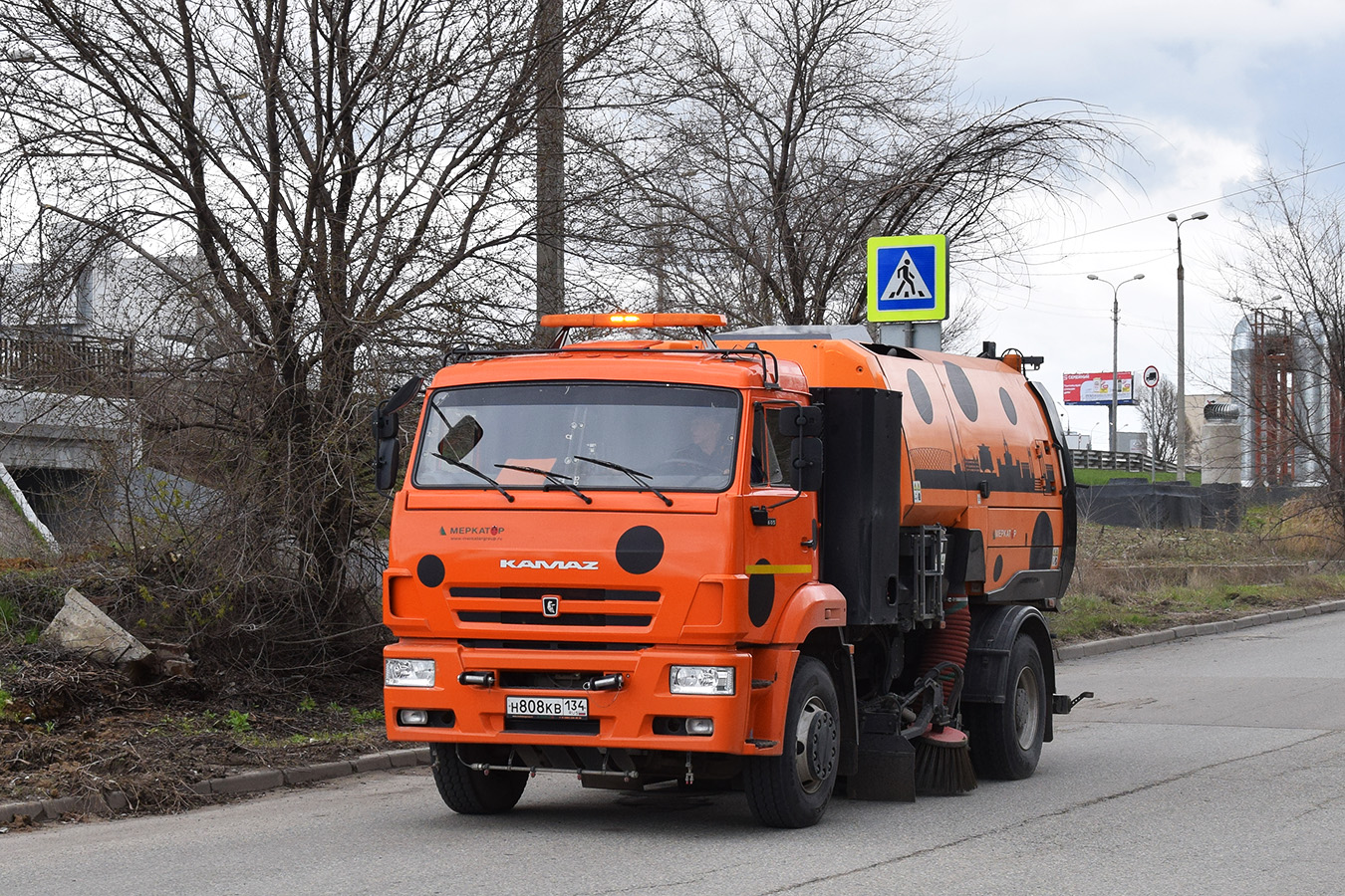 Волгоградская область, № Н 808 КВ 134 — КамАЗ-53605-50