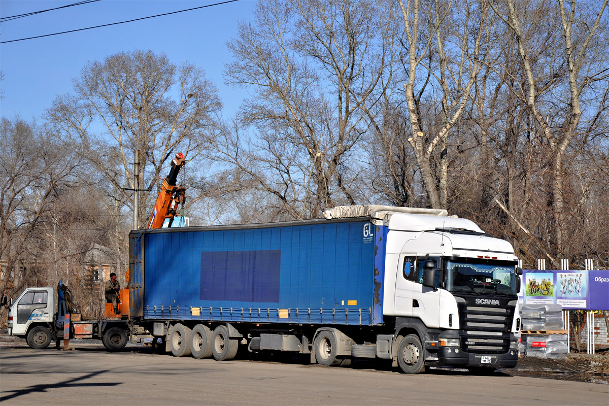 Алтайский край, № Т 607 ТМ 22 — Scania ('2004) R420