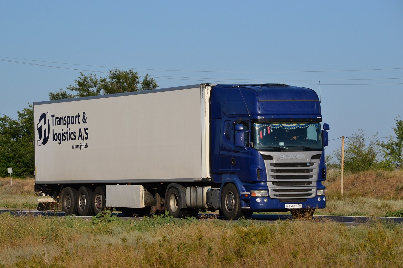 Астраханская область, № В 134 РР 30 — Scania ('2009-2011, общая модель)