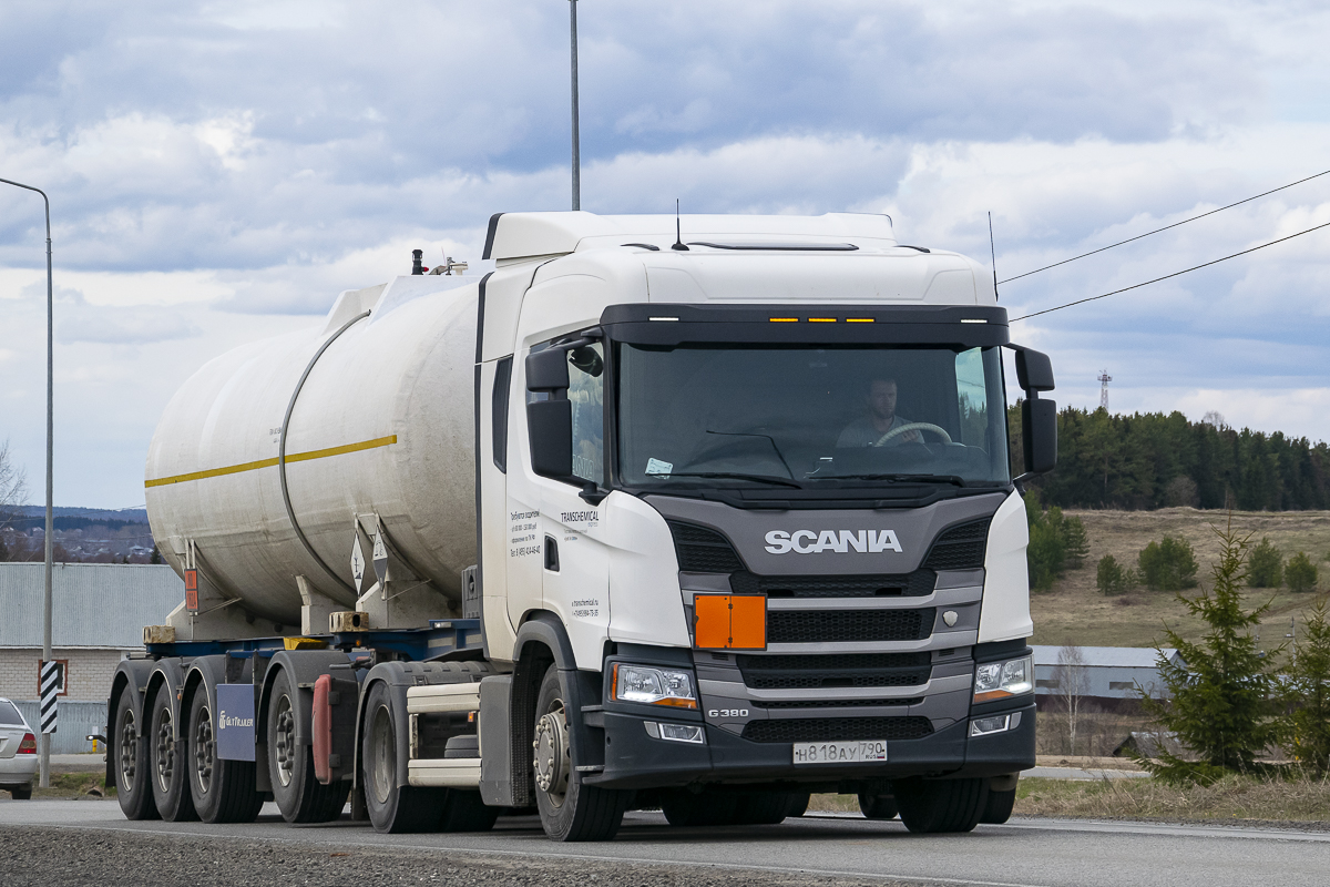 Московская область, № Н 818 АУ 790 — Scania ('2016) G410