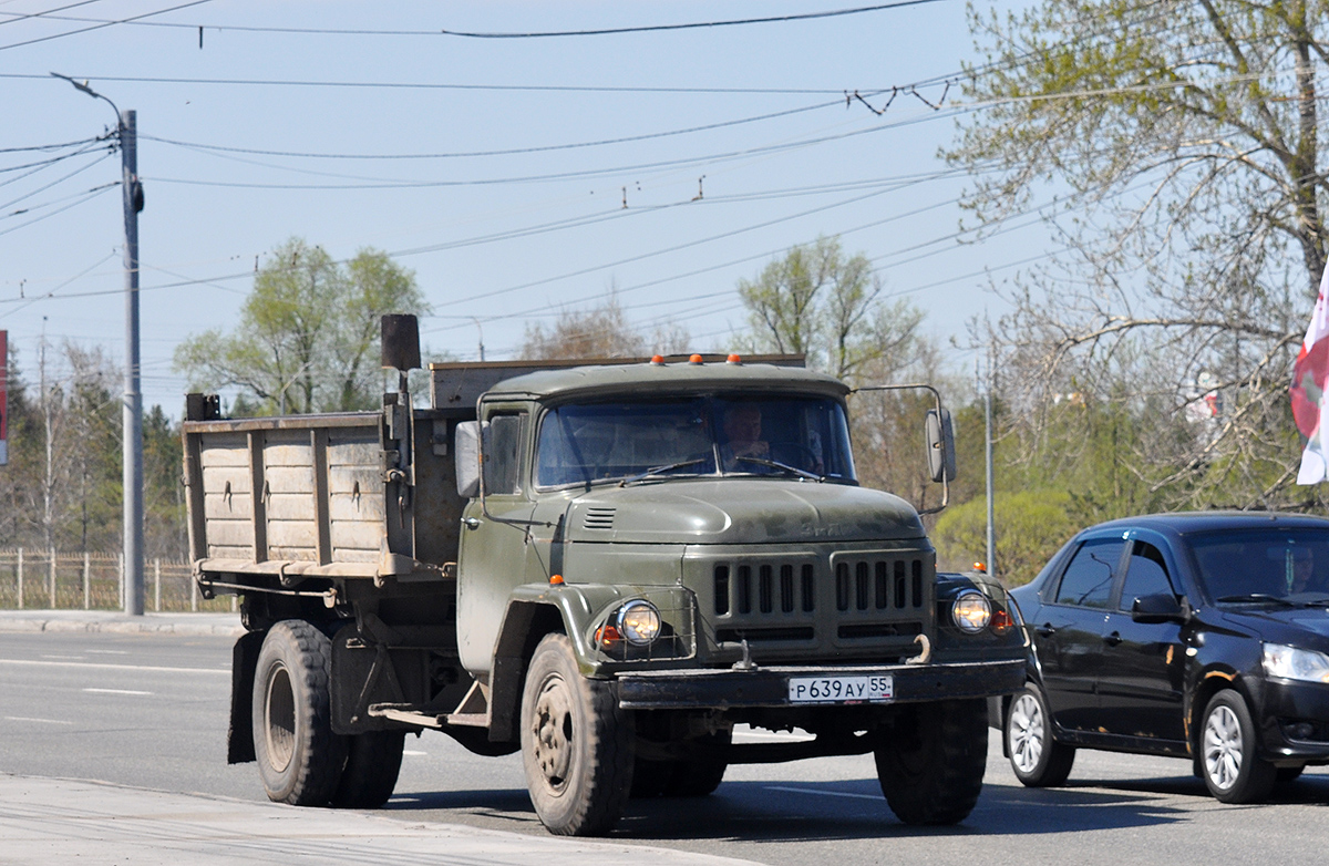 Омская область, № Р 639 АУ 55 — ЗИЛ-495710
