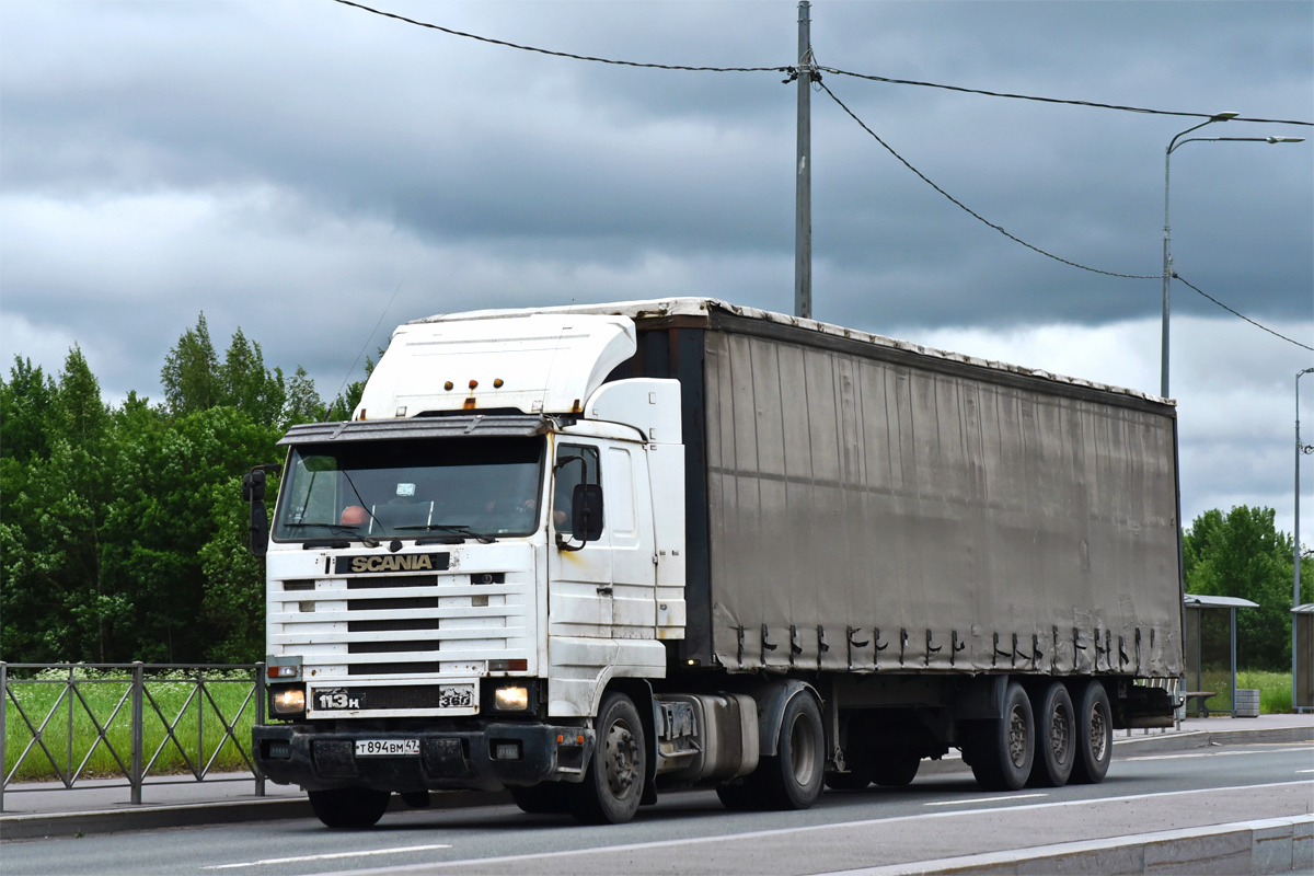 Санкт-Петербург, № Т 894 ВМ 47 — Scania (III) R113H