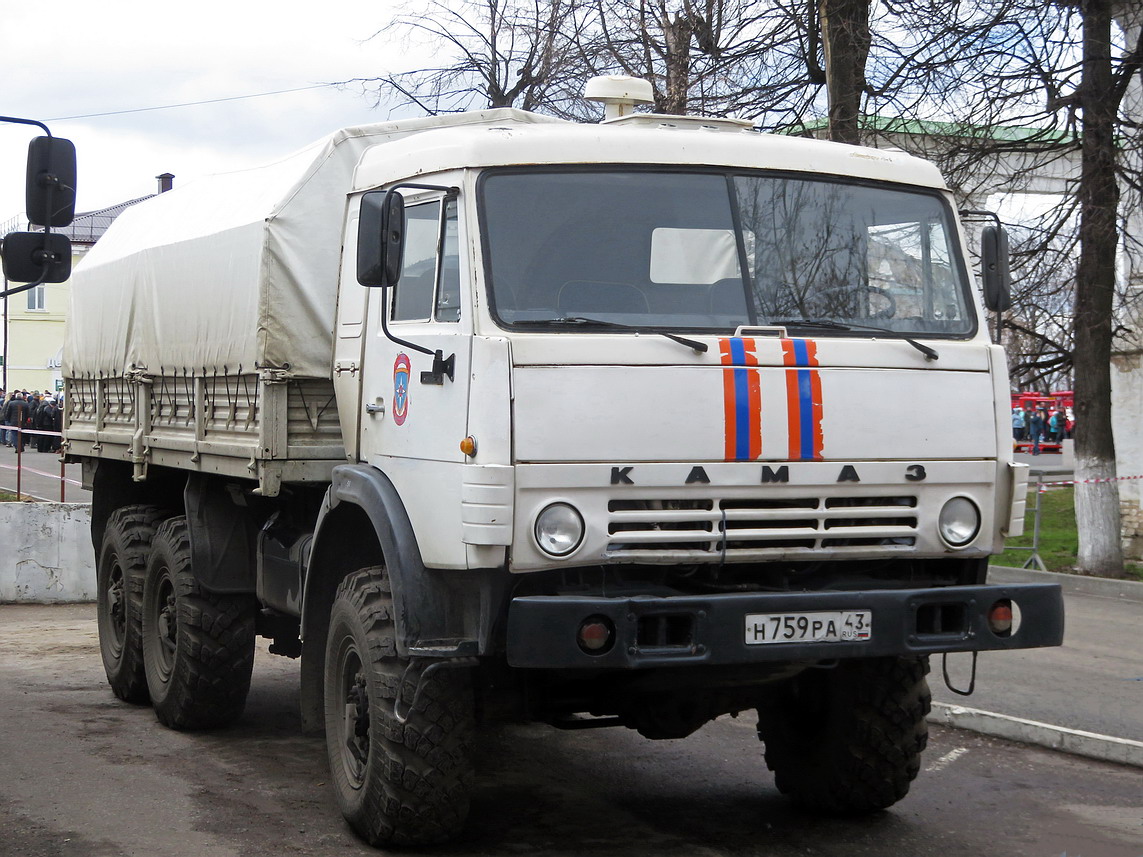 Кировская область, № Н 759 РА 43 — КамАЗ-43101