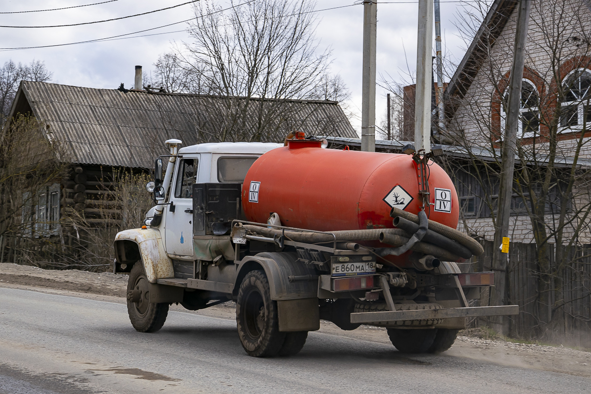 Удмуртия, № Е 860 МА 18 — ГАЗ-33081 «Садко»