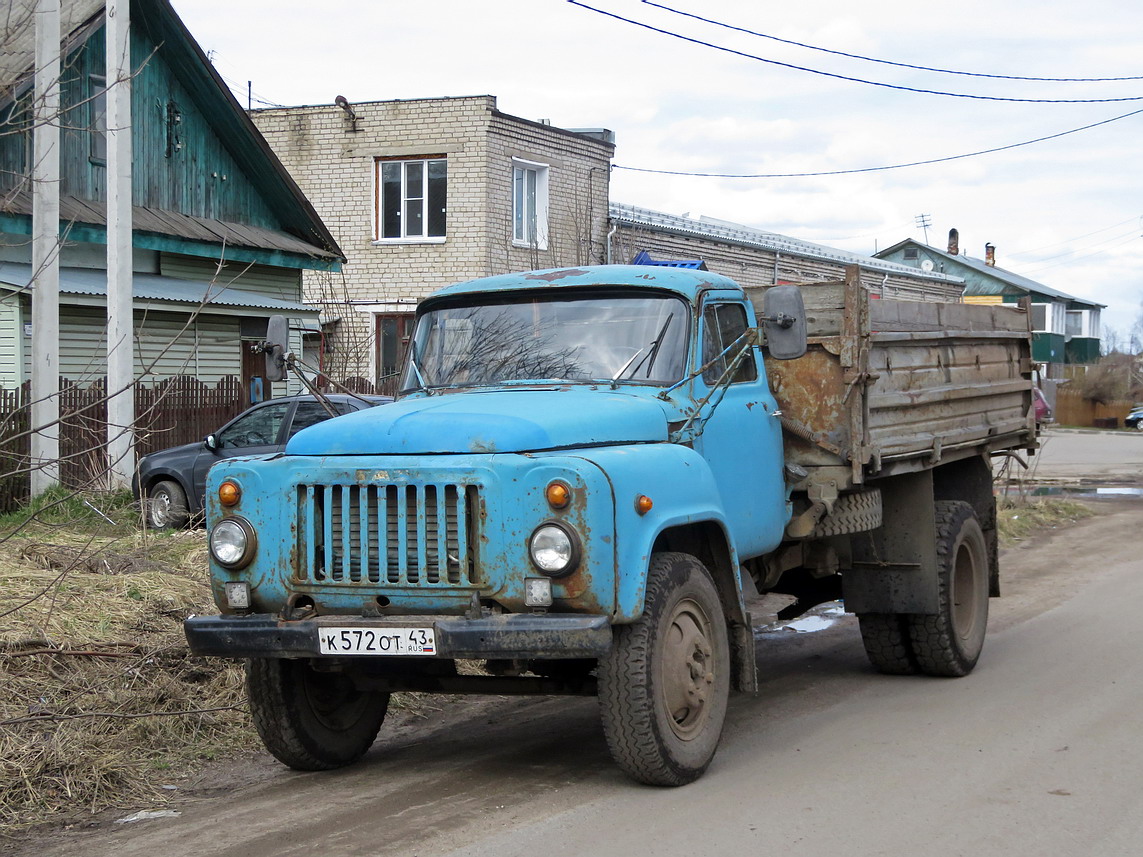 Кировская область, № К 572 ОТ 43 — ГАЗ-52-08
