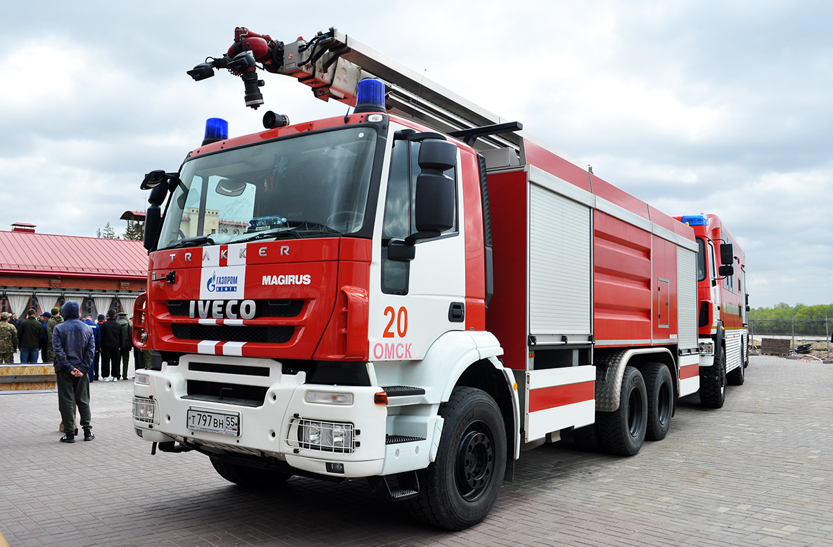 Омская область, № Т 797 ВН 55 — IVECO Trakker ('2007)