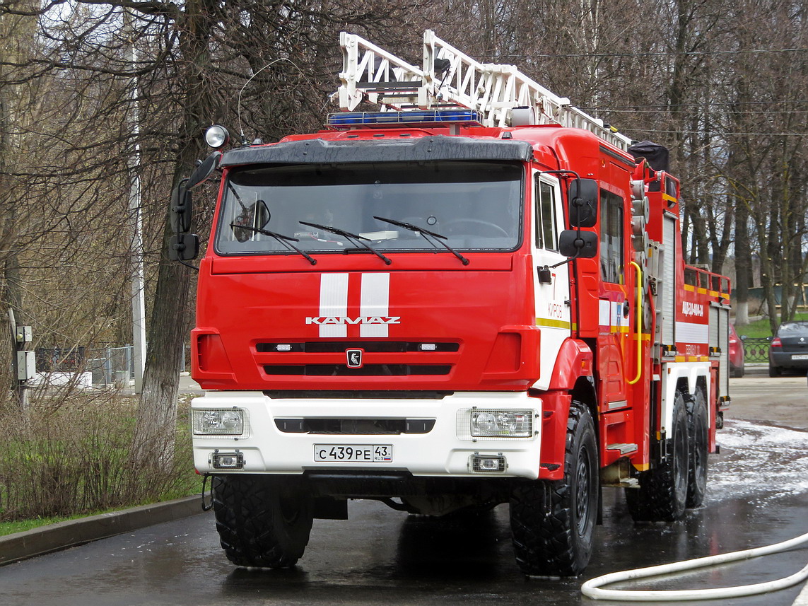 Кировская область, № С 439 РЕ 43 — КамАЗ-43118-50