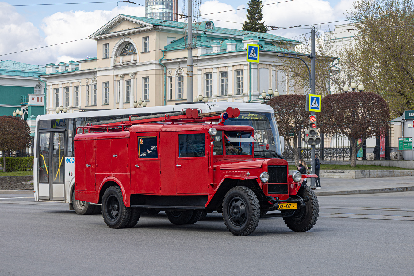 Свердловская область, № 02-07 ПН — УралЗИС-5М; Свердловская область — День пожарной охраны 2026
