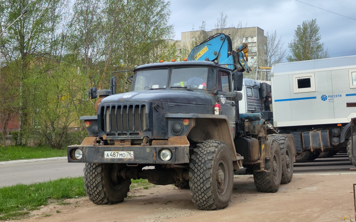 Ярославская область, № А 487 МО 76 — Урал-5557-60