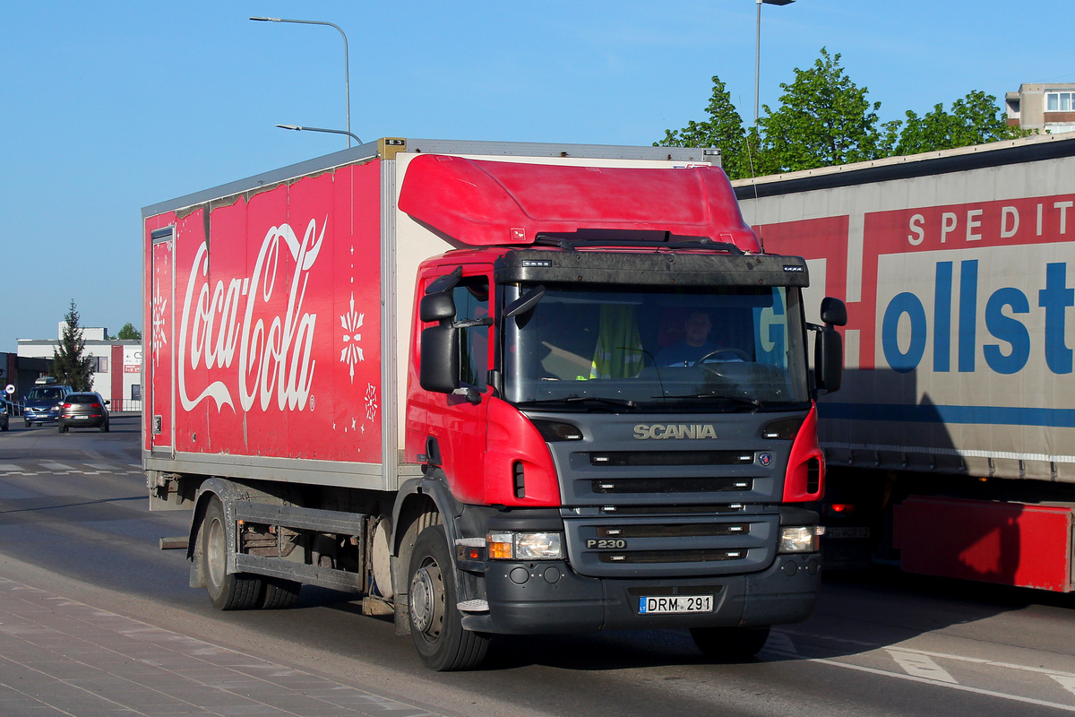 Литва, № DRM 291 — Scania ('2004) P230