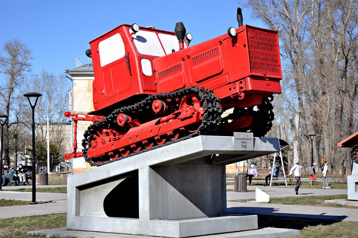 Алтайский край, № (22) Б/Н СТ 1154 — Т-4А; Техника на постаментах, памятники (Алтайский край); Транспортные средства без номеров (Алтайский край)