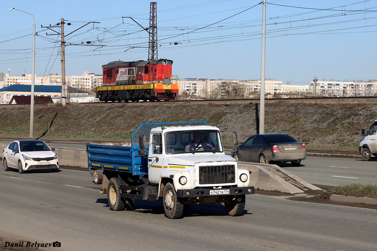Челябинская область, № Х 742 ТВ 174 — ГАЗ-3309