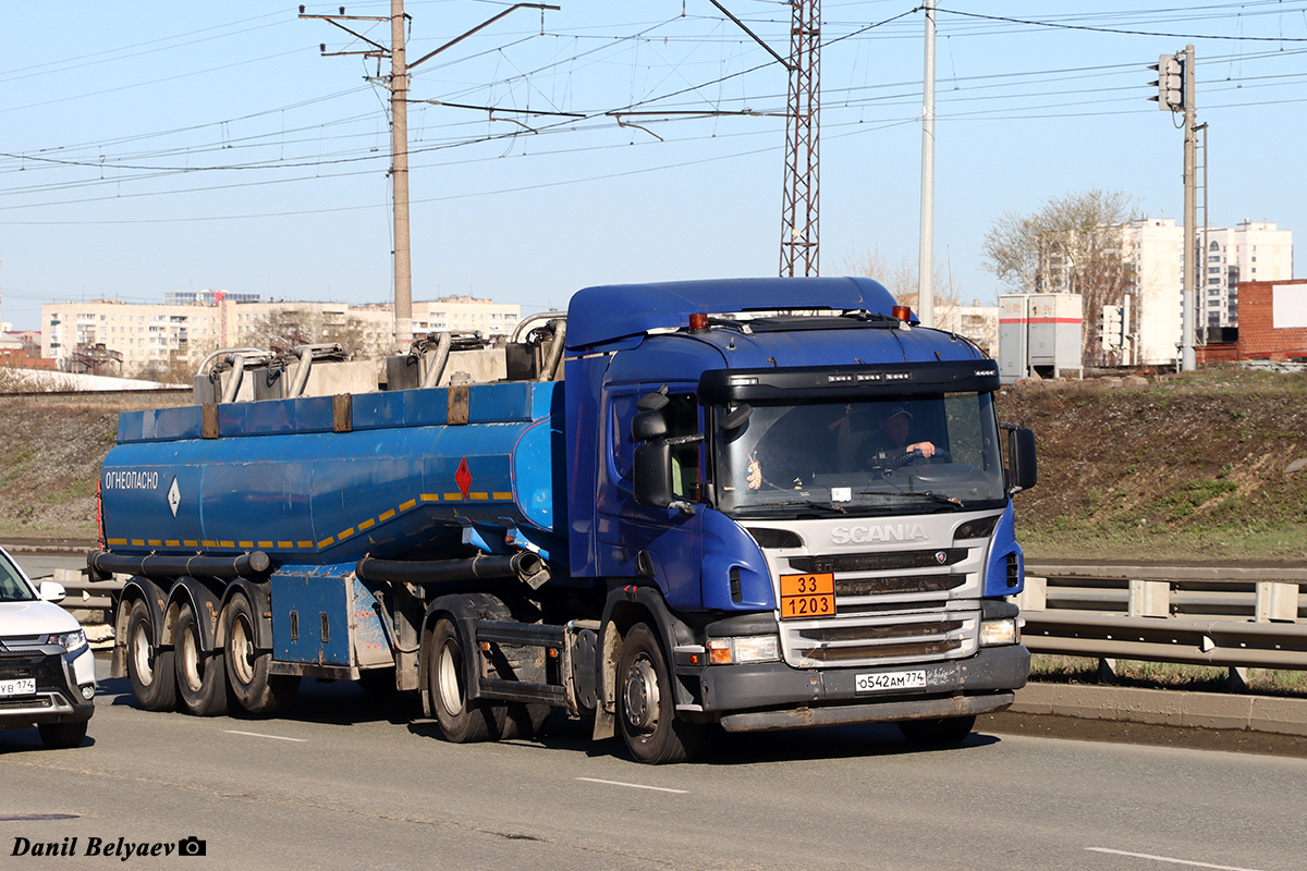 Челябинская область, № О 542 АМ 774 — Scania ('2011) P440