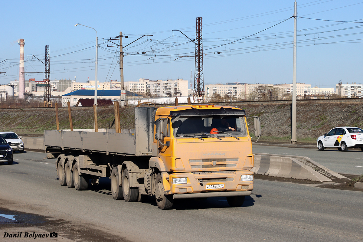 Челябинская область, № У 626 КЕ 774 — КамАЗ-65116-A5(48)
