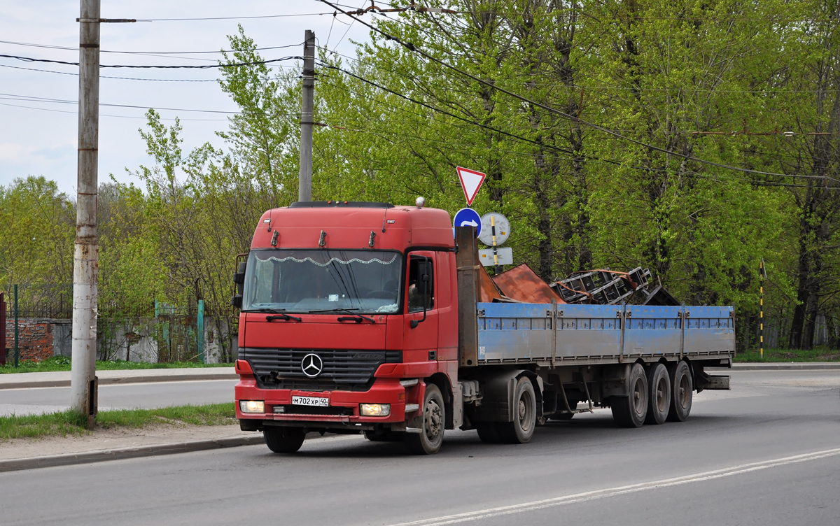 Калужская область, № М 702 ХР 40 — Mercedes-Benz Actros ('1997) 1835