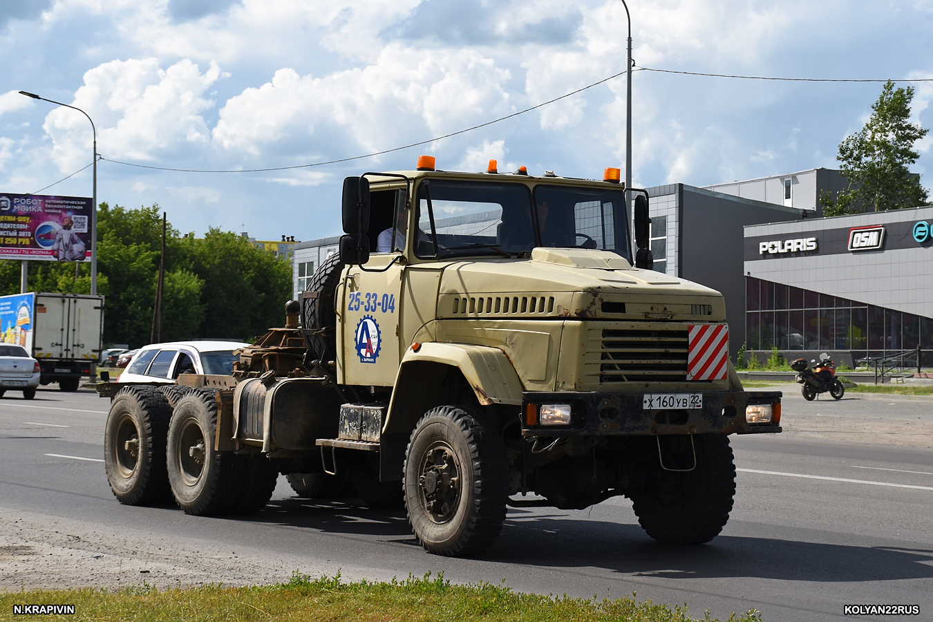 Алтайский край, № Х 160 УВ 22 — КрАЗ-6443