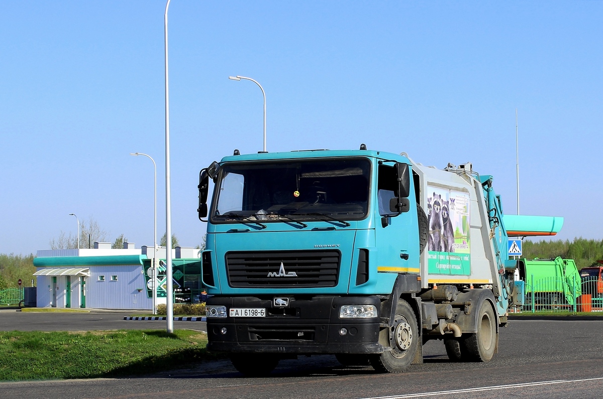 Могилёвская область, № АІ 6198-6 — МАЗ-4570 (общая модель)