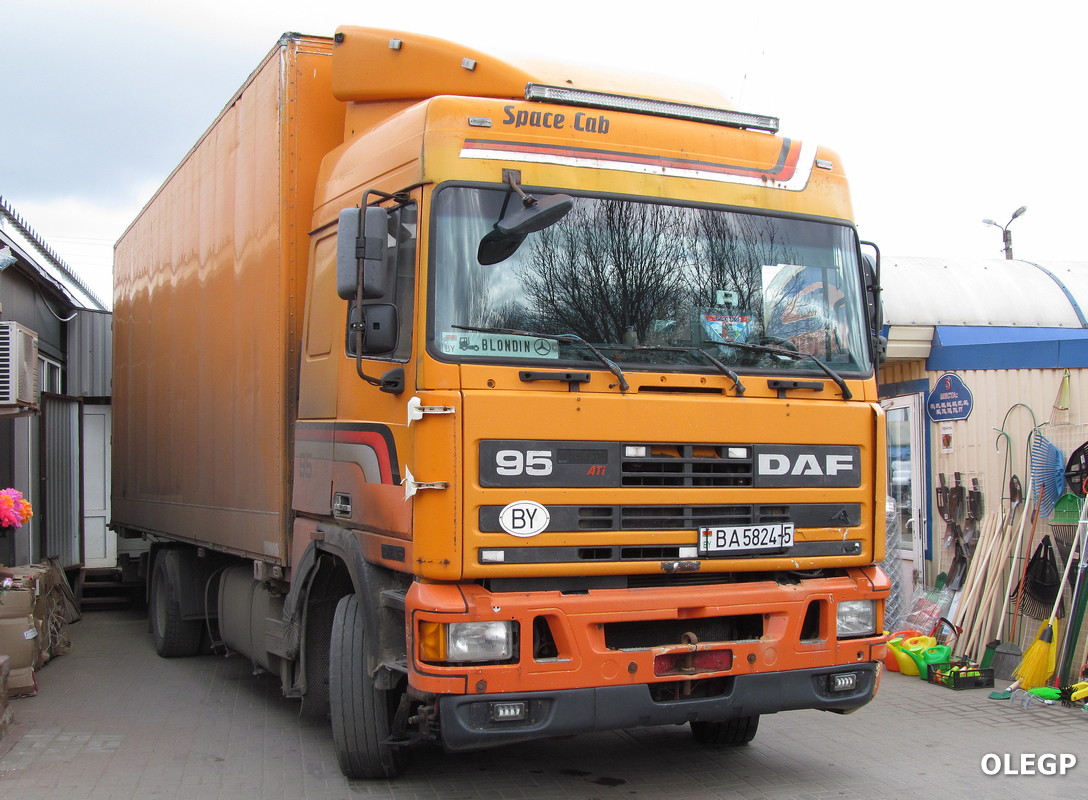 Минская область, № ВА 5824-5 — DAF 95 FA
