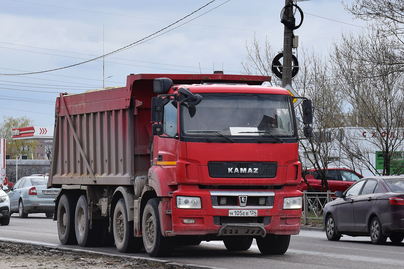 Волгоградская область, № Н 105 ЕВ 134 — КамАЗ-65201-43 "Люкс"