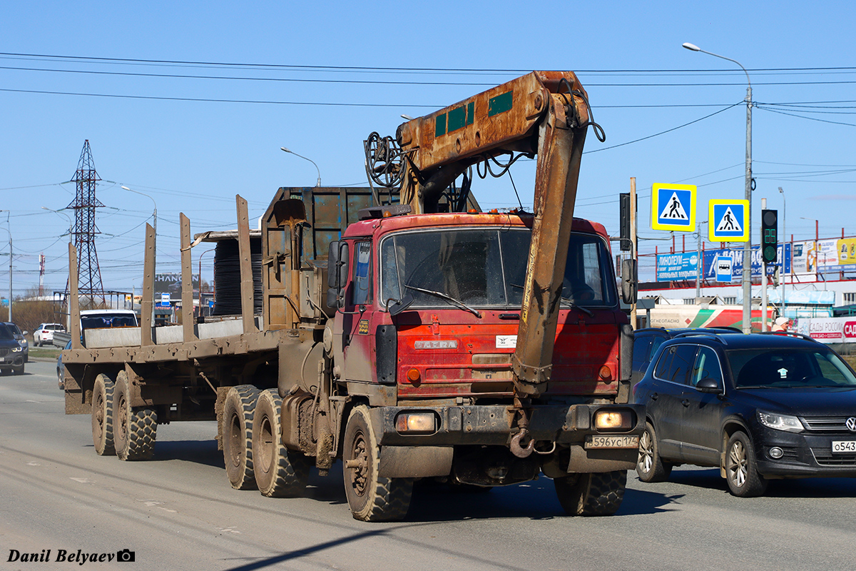 Челябинская область, № В 596 УС 174 — Tatra 815 S1 A