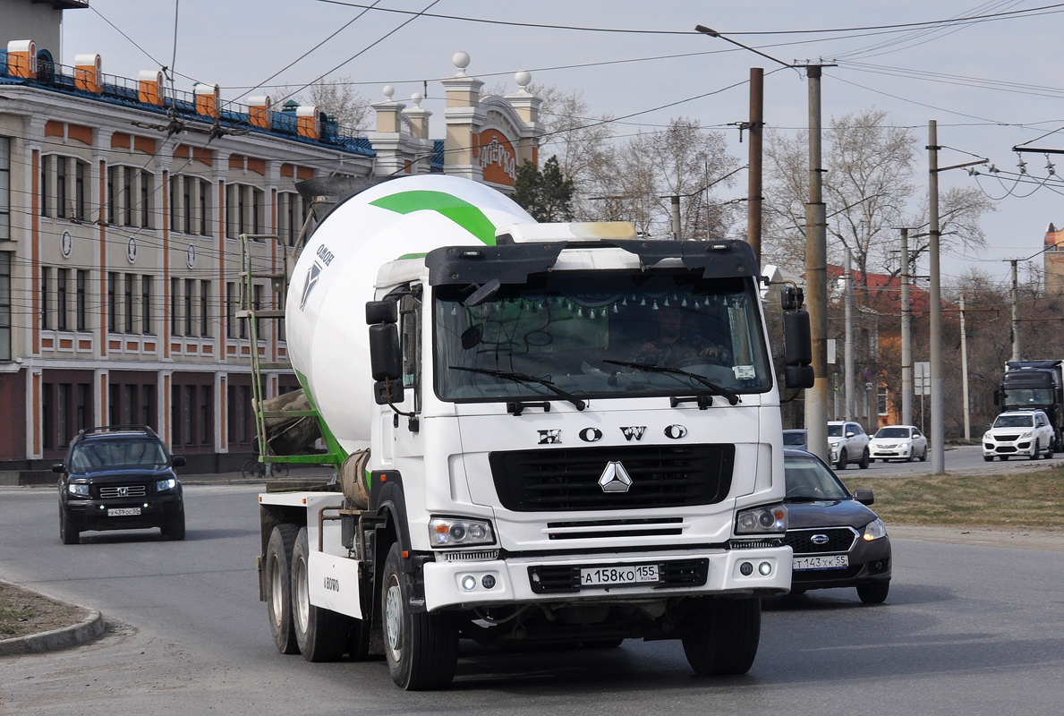 Омская область, № А 158 КО 155 — Howo HW ZZ5327