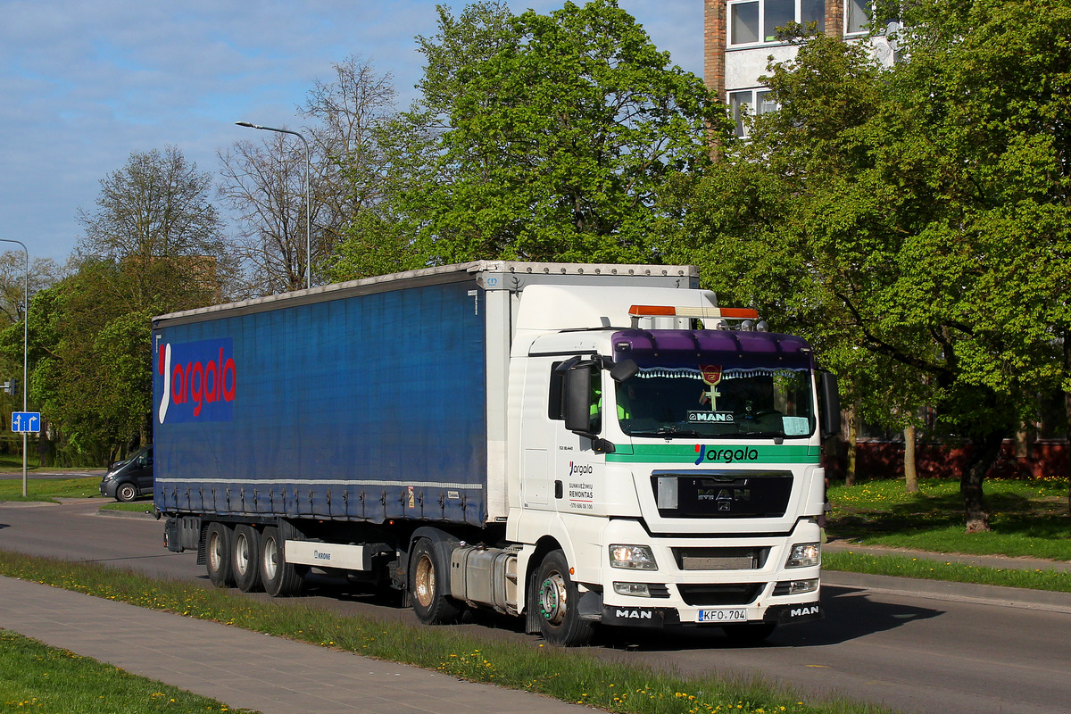 Литва, № KFO 704 — MAN TGX ('2007) 18.440