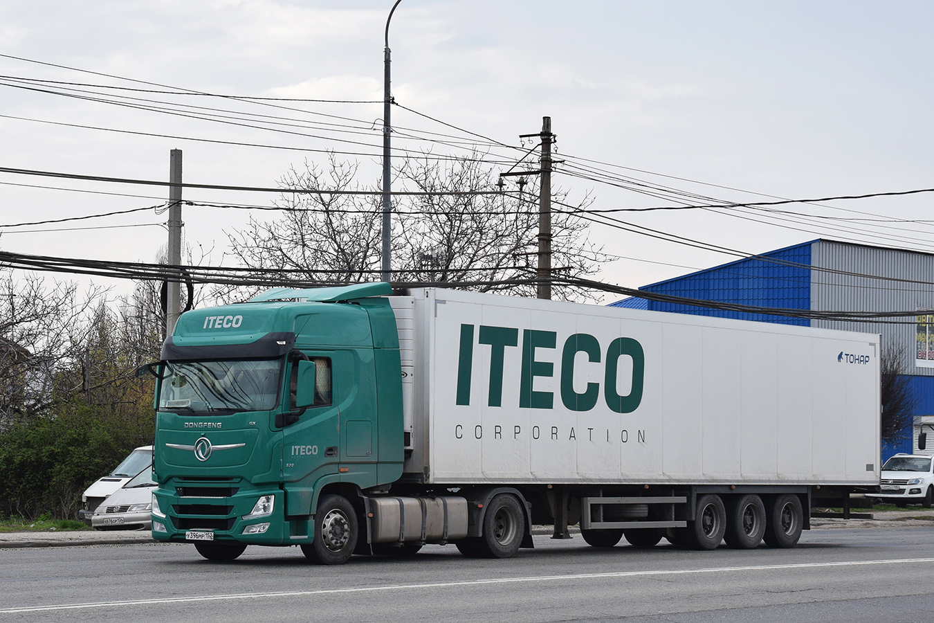 Нижегородская область, № У 396 МР 152 — Dongfeng GX DFH4180