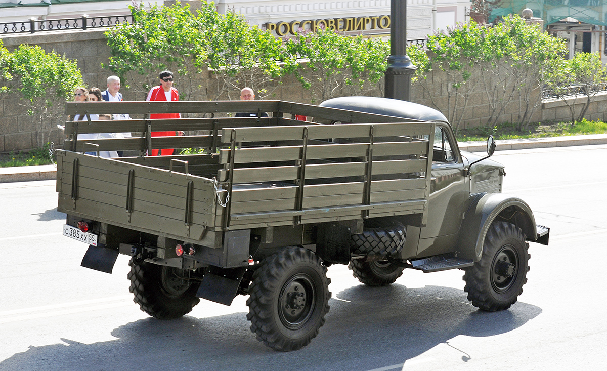 Омская область, № С 385 ХХ 55 — ГАЗ-63А