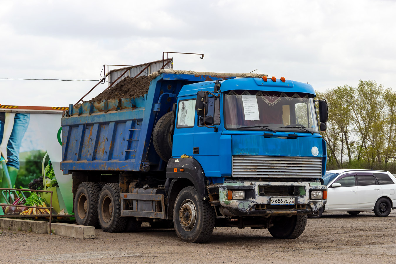 Омская область, № Х 686 ВО 55 — Урал-63685