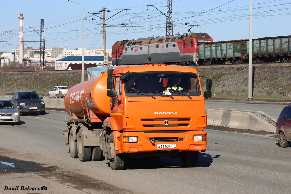 Челябинская область, № А 111 ОР 174 — КамАЗ-65115 (общая модель)