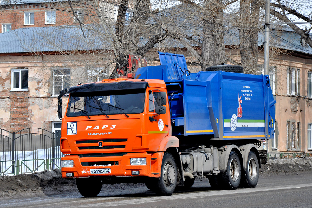 Алтайский край, № Е 519 КА 122 — КамАЗ-65115-A5(48)