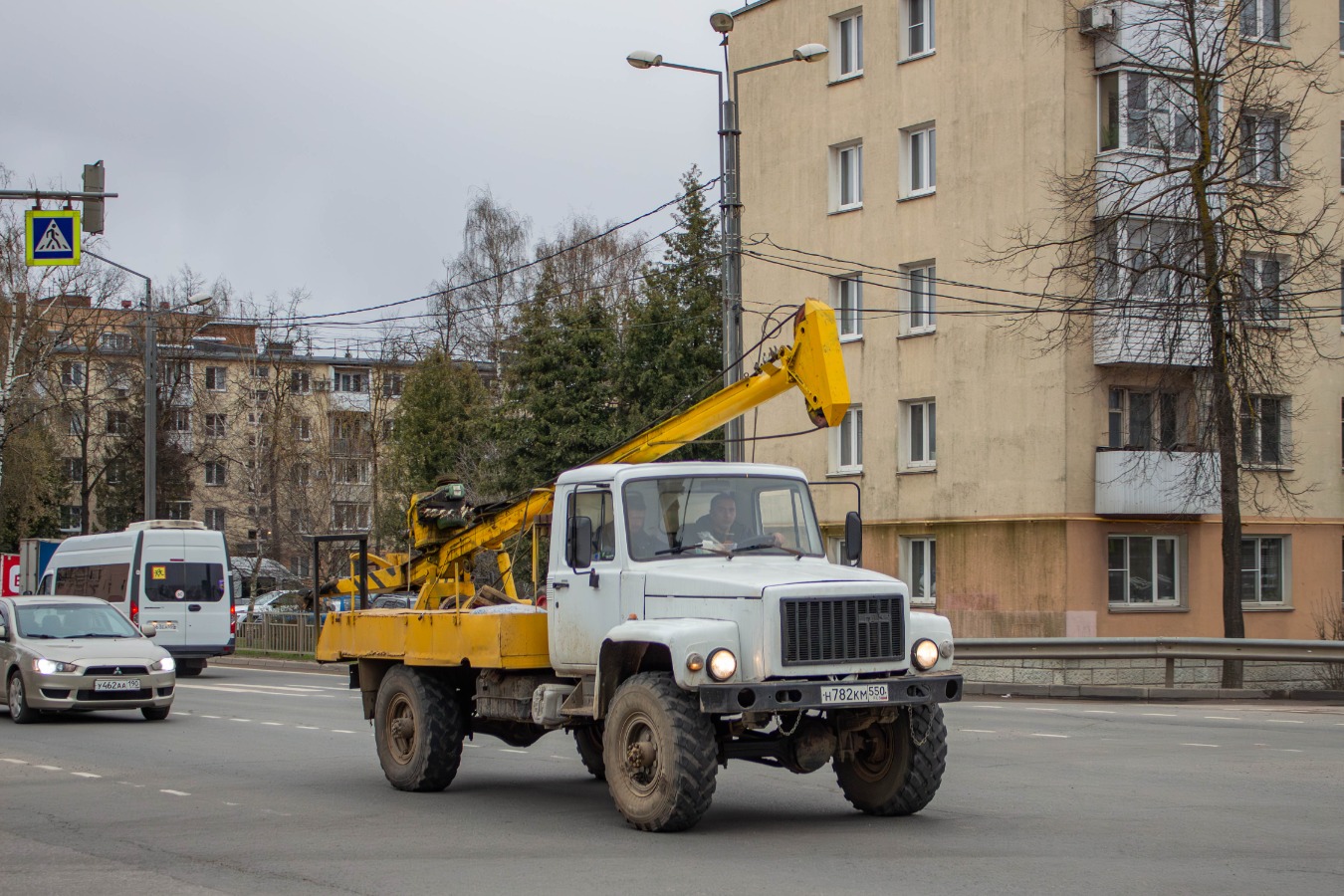 Московская область, № Н 782 КМ 550 — ГАЗ-3308 «Садко»