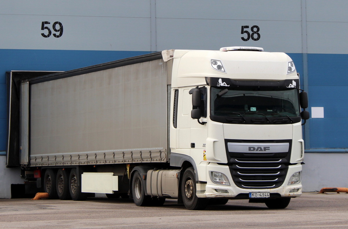 Латвия, № KO-4944 — DAF XF Euro6 FT