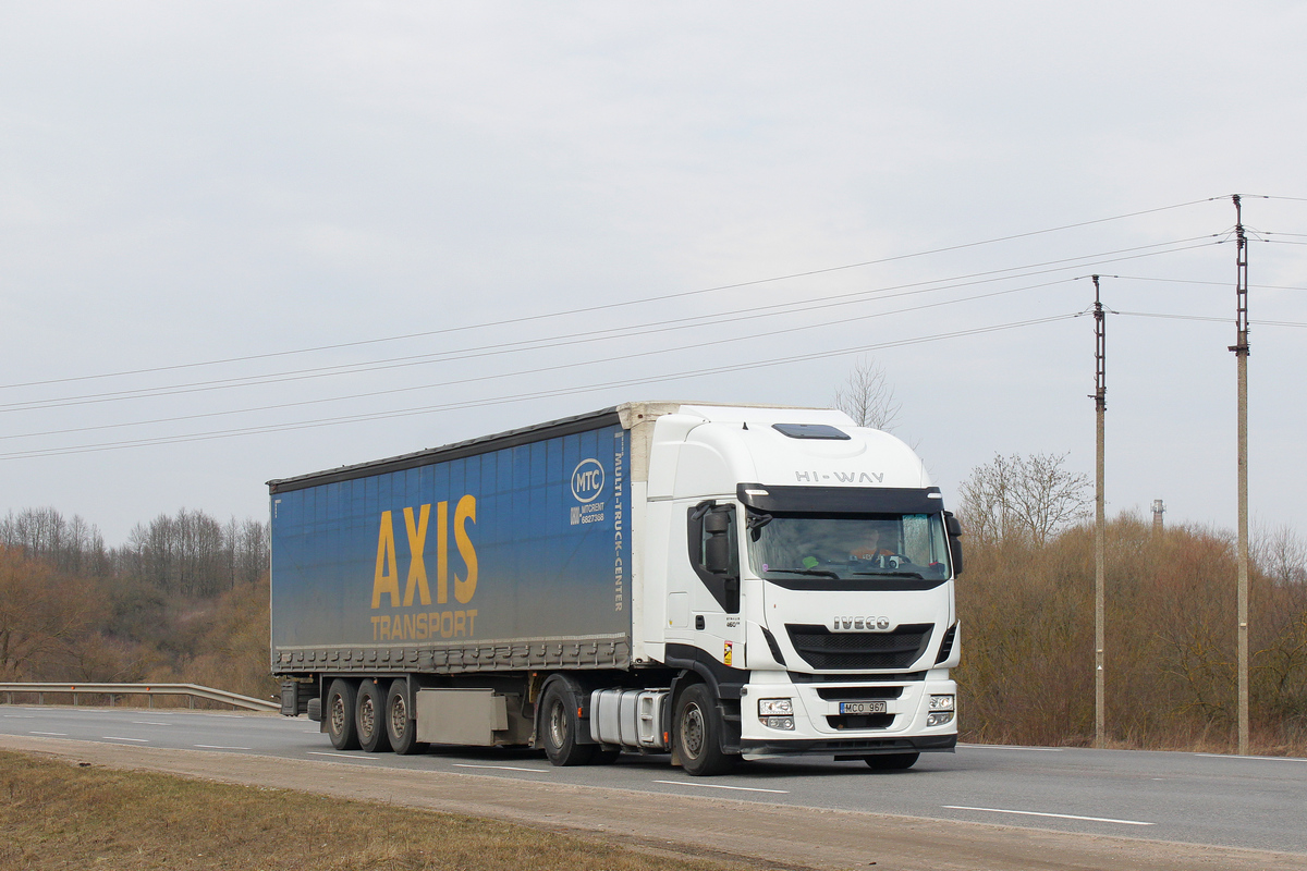 Литва, № MCO 967 — IVECO Stralis ('2012) 460