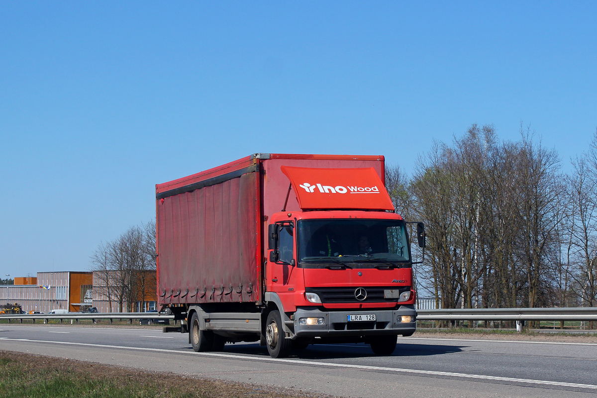 Литва, № LRA 128 — Mercedes-Benz Atego 1223