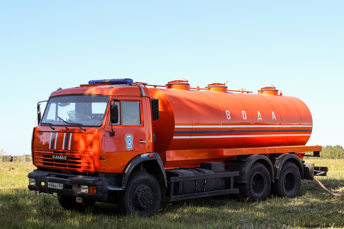 Ростовская область, № Т 146 КС 161 — КамАЗ-65115-62