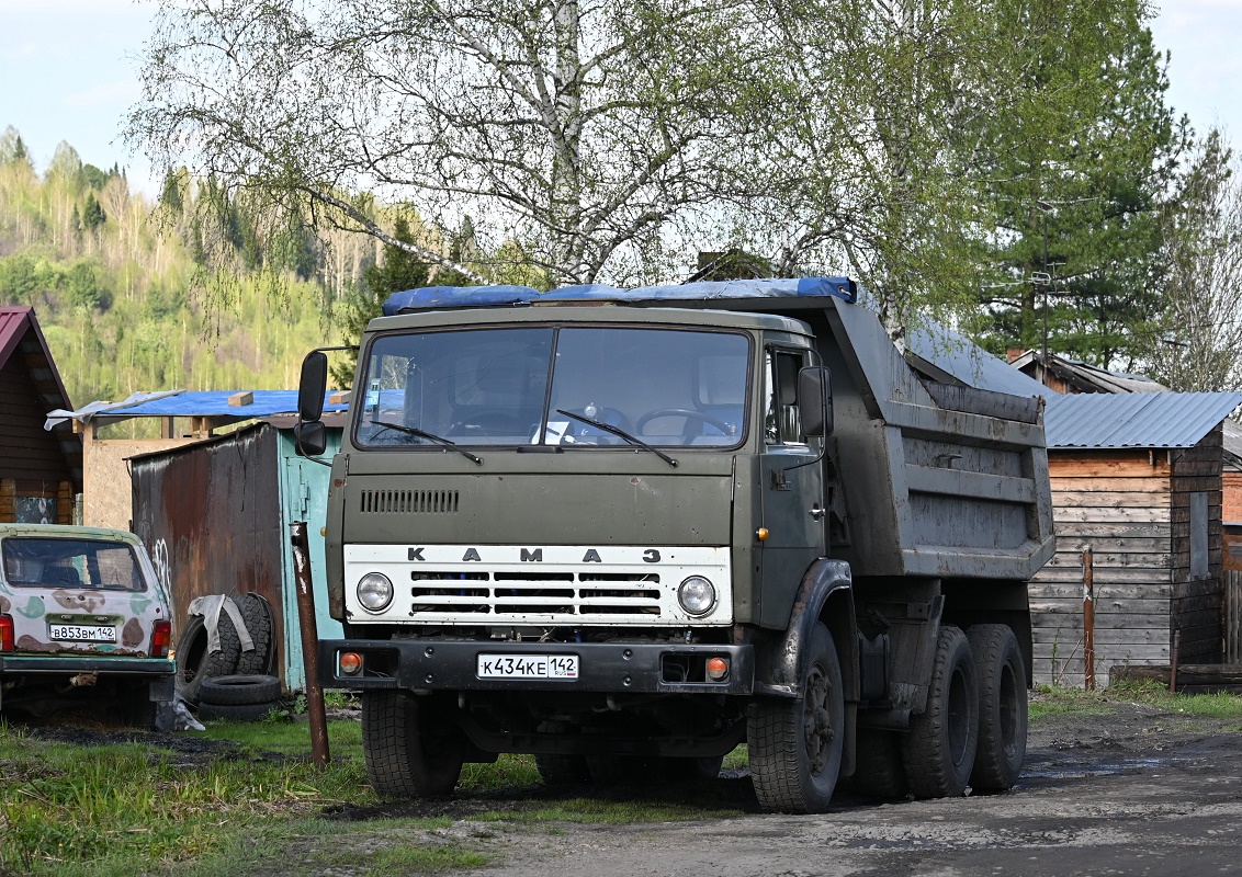 Кемеровская область, № К 434 КЕ 142 — КамАЗ-5511