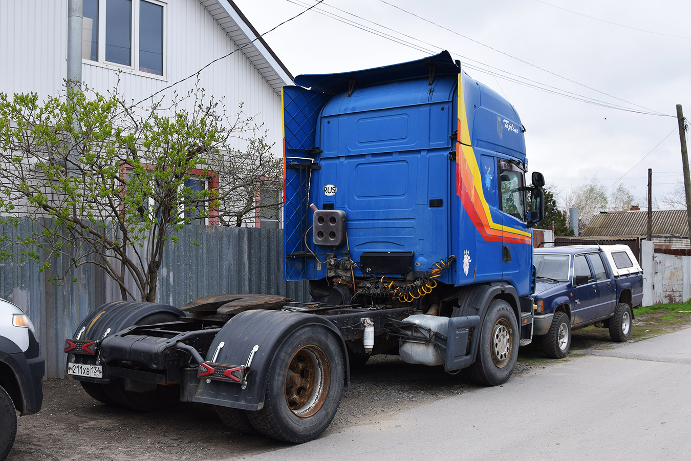 Волгоградская область, № М 211 ХВ 134 — Scania ('1996) R124L
