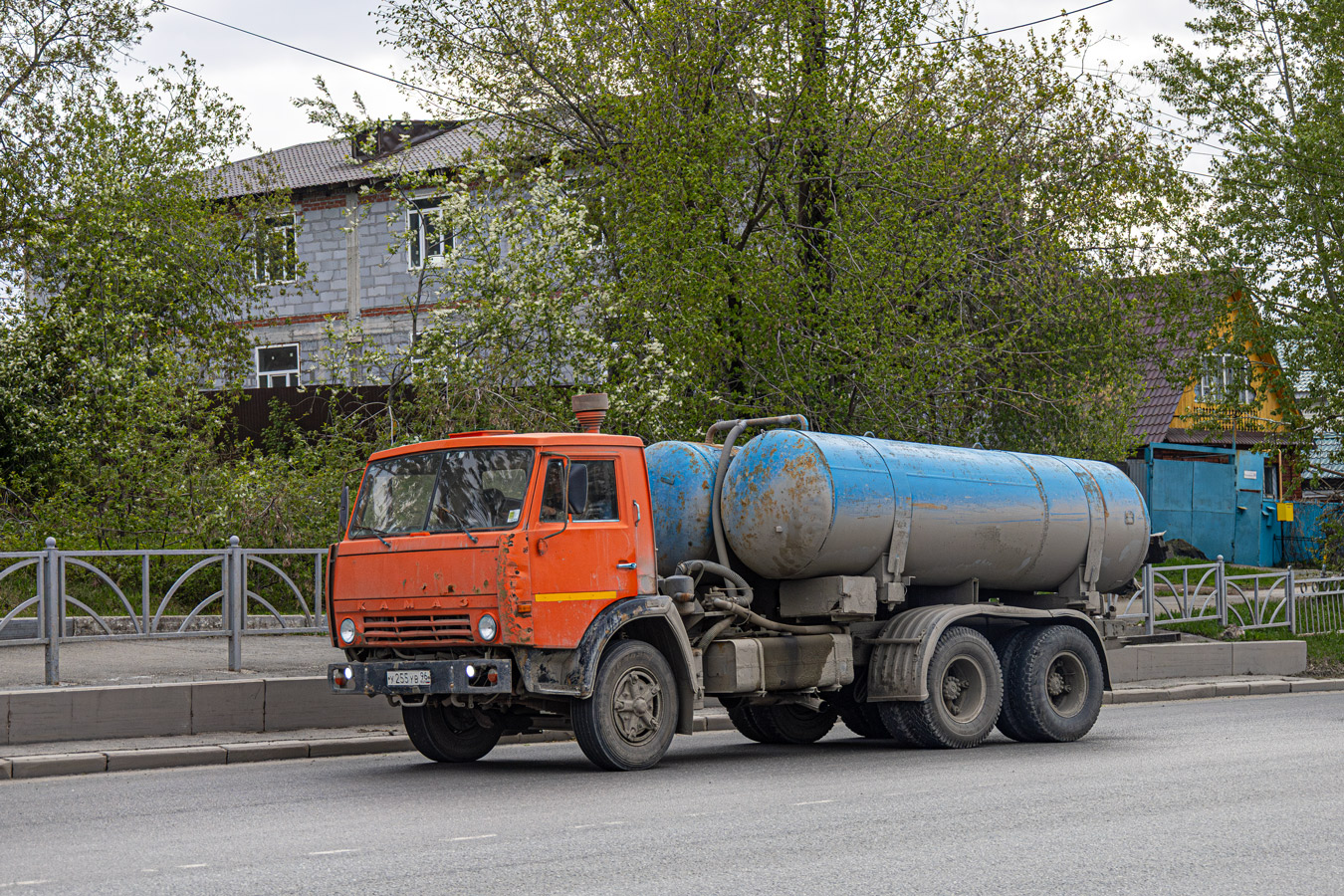 Свердловская область, № У 255 УВ 96 — КамАЗ-53213