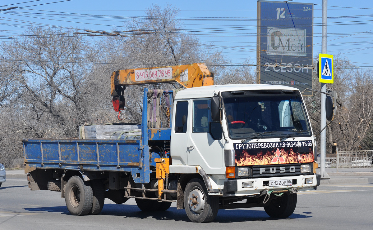 Омская область, № Х 122 ОР 55 — Mitsubishi Fuso (общая модель)
