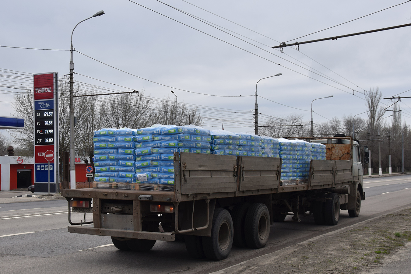Волгоградская область, № ВР 6403 34 — МАЗ-93866