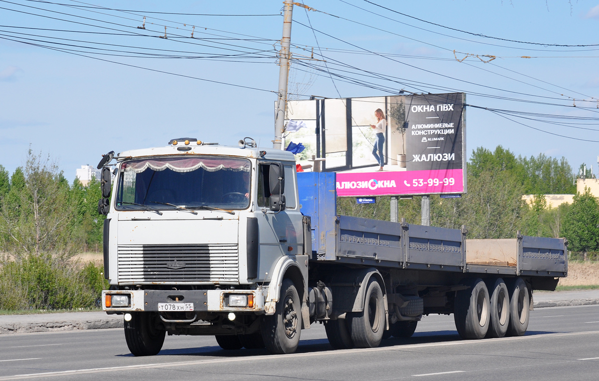 Омская область, № Т 078 ХН 55 — МАЗ-54329