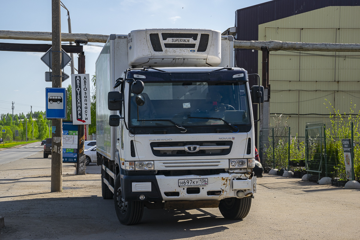 Воронежская область, № Н 697 КУ 136 — Daewoo Novus