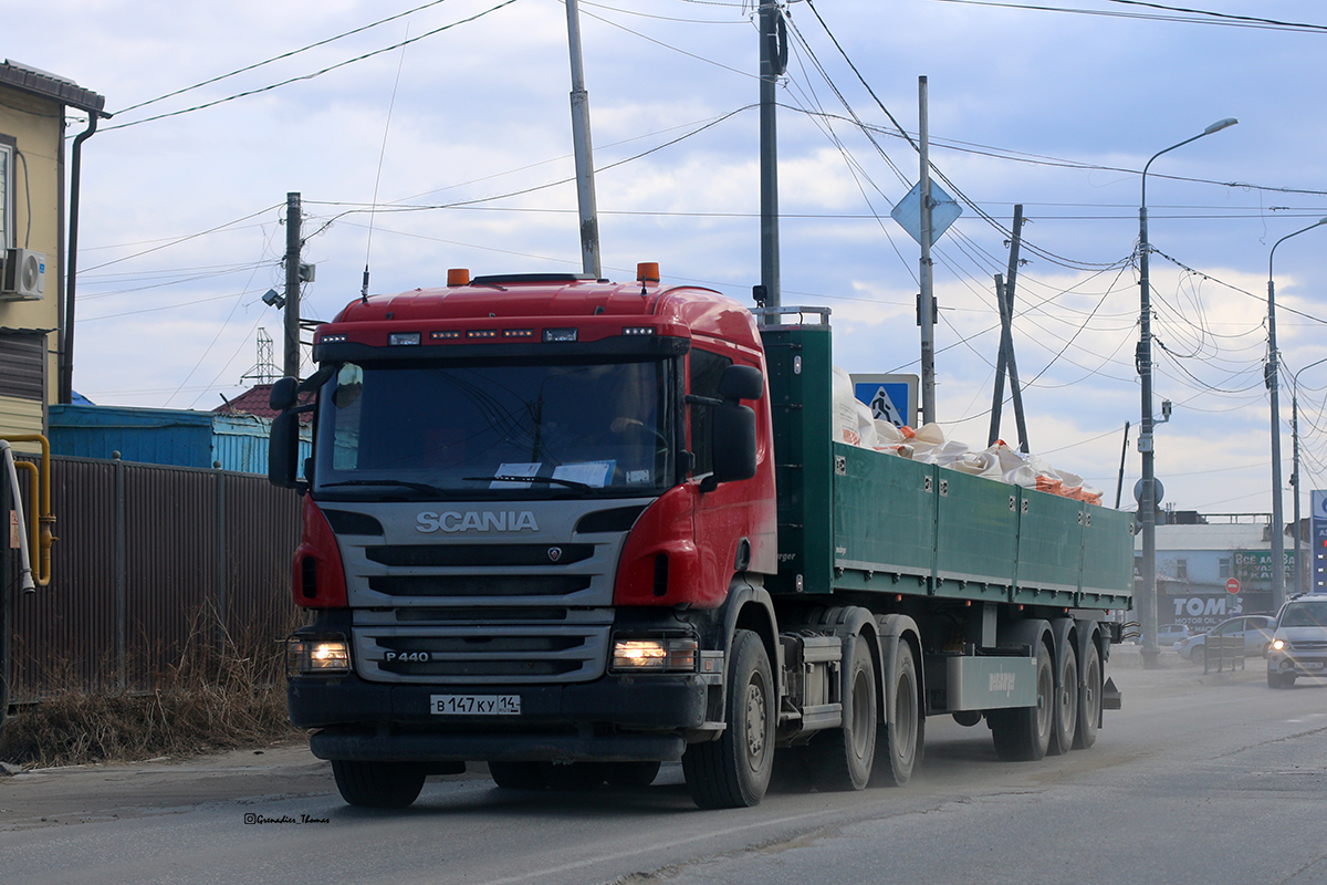Саха (Якутия), № В 147 КУ 14 — Scania ('2011) P440