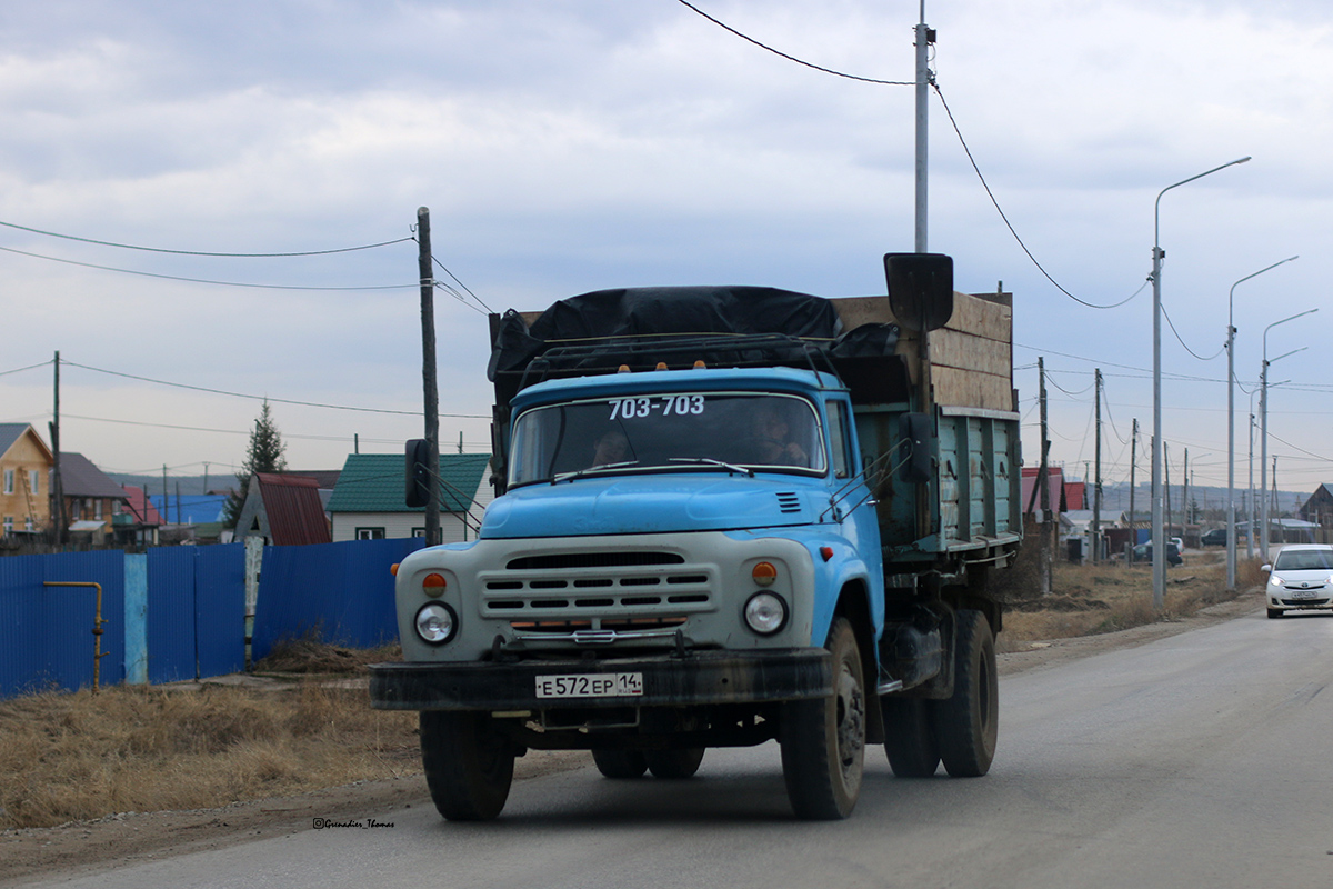 Саха (Якутия), № Е 572 ЕР 14 — ЗИЛ-431410