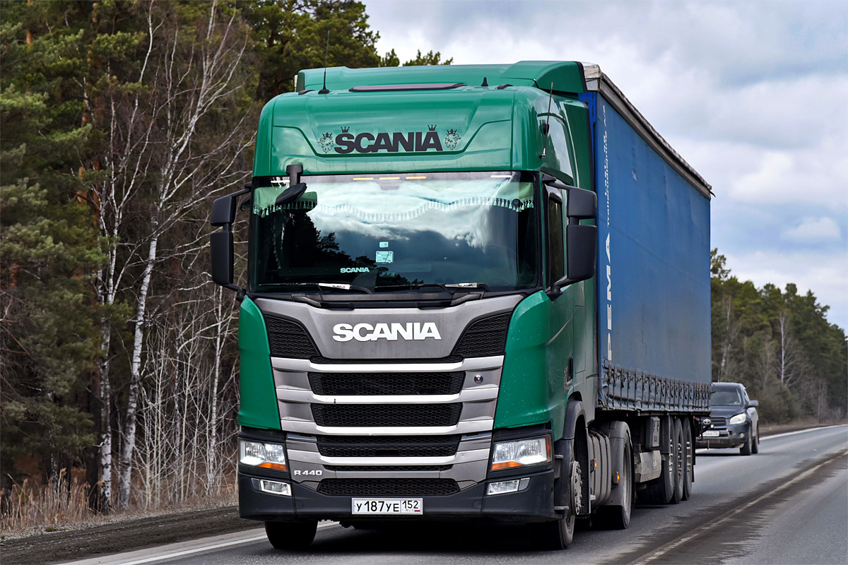 Нижегородская область, № У 187 УЕ 152 — Scania ('2016) R440