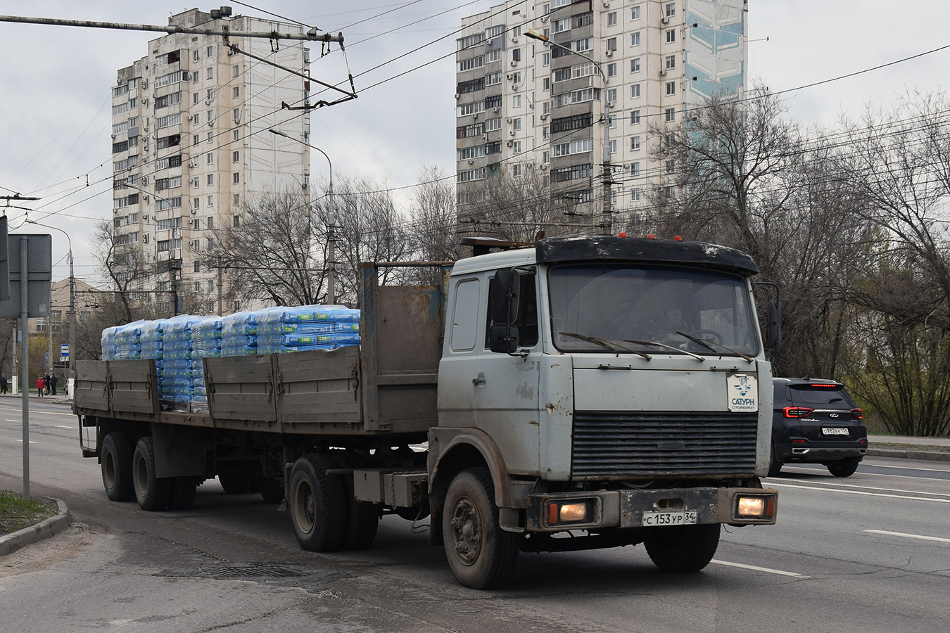 Волгоградская область, № С 153 УР 34 — МАЗ-54329